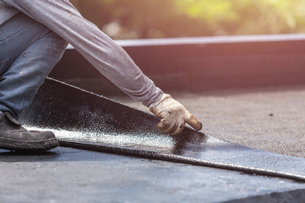 Professional Emergency Waterproofing technician working in Lebanon, NJ